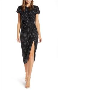 Something navy draped easy dress